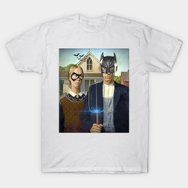 American Gothic T-Shirt by tonyleone